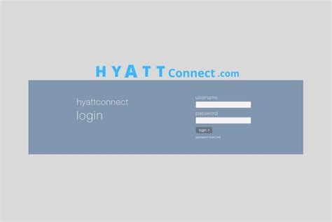 hyattconnect employee login